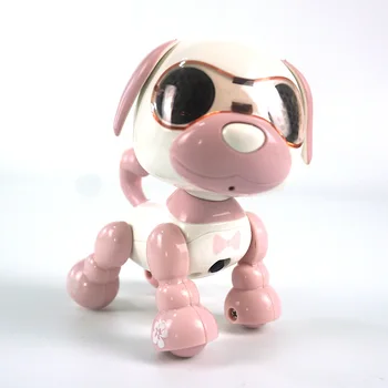 Srčkan Igrače Pametne Hišne Pes Interaktivni Pametni Kuža Robot Pes Glas, ki se Aktivira na Dotik Snemanje LED Oči Snemanje Zvoka Pojejo Spanja