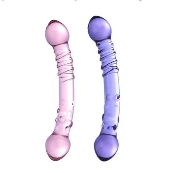 Stekleni Biseri Penis je za Moške in Ženske Univerzalno Vaginalne in Analne Masturbacija Sex Igrače za Odrasle Sex Igrače Trgovina
