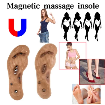 Telo Razstrupiti Hujšanje Magnetni Stopala Akupunktura Točke Terapija Vložek Blazine Massager Brioche Udobje Masaža Čevelj Blazine Terapija
