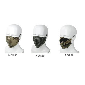 TMC NOVO Multicam Pol Masko Taktične Zaščitne opreme Stroj Dustpoof Prikrivanje Masko Kolesarjenje sprednji Pokrov