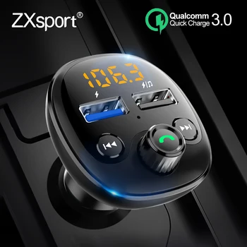 UKV-Oddajnik Avto MP3 Predvajalnik, Bluetooth Hitro Polnjenje 3.0 QC Za Suzuki Grand Vitara Swift SX4 Gsr 600 750 Jimny Alto Dodatki