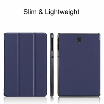 Ultra Lahki Slim-Shell Stojalo Pokrov Ohišje Za Samsung Tab Galaxy S4 10.5 palčni 2018 (SM-T830 Wi-Fi/SM-T835 4G LTE) Tablični računalnik