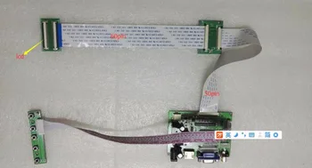Univerzalni HDMI VGA 2AV 60PIN TTL LVDS Krmilnik Odbor Modul Zaslonu Kompleta za Raspberry PI LCD HSD080IDW1 Plošča