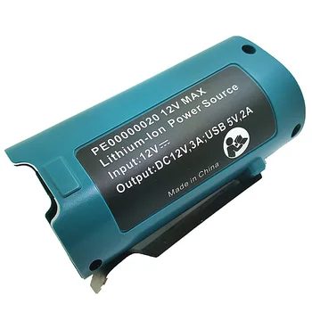 USB 12V Adapter za Polnilnik Zamenjava Za Makita PE00000020 Ogrevano Suknjič Li-ionska Baterija