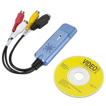 USB 2.0, Zajem Video Kartico, Napravo, VHS VCR TV v DVD Pretvornik za Mac OS X PC Windows 7 8 10 Računalnik, Prenosnik, Tablični Pribor