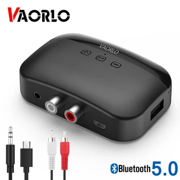 VAORLO Bluetooth 5.0 NFC Sprejemnik, Stereo Zvok Glasbe Podpira USB Disk TF Kartice Igrajo Z 3.5 mm AUX vhod Za Slušalke Zvočnik