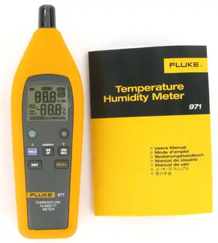 Verodostojna Fluke 971 Notranja Termo-Higrometer Vlažnost Temperatura Tester Meter NTC 99 točk