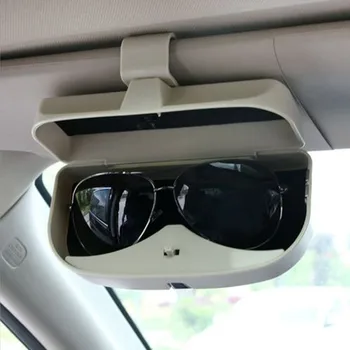 Večfunkcijsko Auto Avto Sončnega Očala Primeru Posnetek Vozovnice Kartico Objemka Sončna Očala Držalo Za Pribor