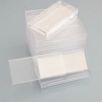 Večino 20/paket na debelo trepalnico primeru trepalnic embalaža polje trepalnico škatle embalaža bleščice drsna plastično ohišje s čisto pladnji imetnika