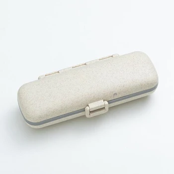 Visoka Kakovost Prenosni Pill Box Plastičnih Prostor Pill Box Debel Zapečaten Škatla Za Shranjevanje Za Potovanja