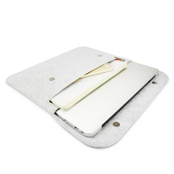 Volna Klobučevine Notebook Laptop Torba, Torbica Primeru za Macbook Air 11 13 12 15 Pro 13.3 15.4 Retina Unisex Linijskih Rokav za Xiaomi HP Dell