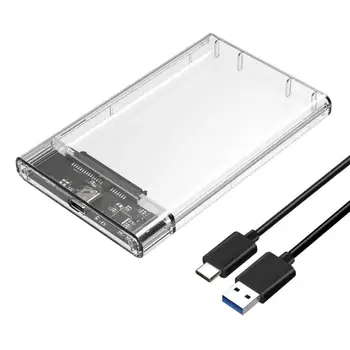 Vroče Prodaje SSD Primeru Klasičnih Občutljivo Prenosni SATA na USB 3.1 Pregledna 5Gbps ssd Pogona za Računalnik