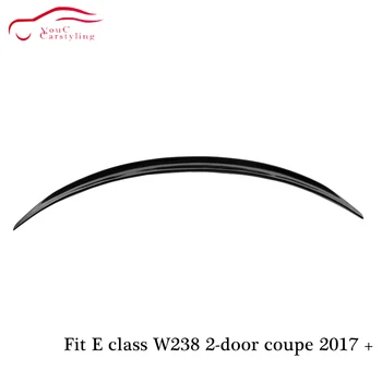 W238 AMG Stil Ogljikovih Vlaken Zadnji Spojler Krilo Trunk Boot Lip za Mercedes E razreda C238 2-vratni Coupe E300 E350 E400 2017 +