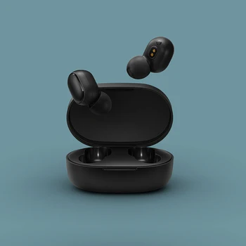 Xiaomi Redmi Airdots TWS Bluetooth 5.0 Brezžične Slušalke za V Uho Stereo Bas AI Nadzor Auto Priključite Prostoročno Polnjenje Čepkov