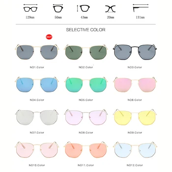 Yoovos 2021 Letnik Kovinski Ogledalo Sončna Očala Ženske/Moške Blagovne Znamke Oblikovalec Sončna Očala Moda, Classic, Vožnja Očala Oculos De Sol