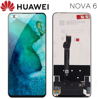 Za Huawei Honor V30 LCD-Zaslon, Zaslon na Dotik, Računalnike AN00 Ogled 30 Skupščine Zamenjava Za Huawei Nova 6 LCD