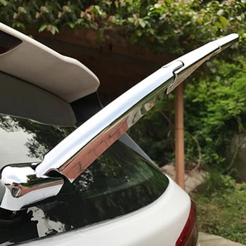 Za Hyundai Kona Encino 2020 2019 2018 Avto ABS Chrome Zadnje Okno Stekla Pokrov Okraskov Zunanjost Vetrobranski Brisalci Dekoracijo 4Pcs