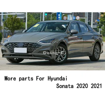 Za Hyundai Sonata DN8 10. leta 2020 2021 Avto Glušnika Zunanjost Koncu Cevi Vtičnico Posvetil Nerjavečega Jekla Izpušnih Nasvet Rep Trim Okvir