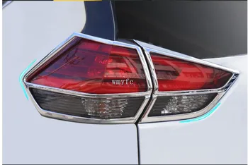Za Nissan X-Trail, XTrail T32/Lopov 2017 2018 2019 avto Zadaj rep nazaj Luči lučka detektor okvir palico chrome ABS kritje trim 4pcs