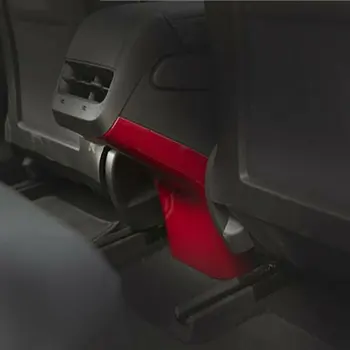 Za Tesla Model 3 2017-2020 Zadaj Air Vent Vtičnico ABS Anti-Umazan Pokrov Trim Rumena Rdeča Bela Ogljikovih Vlaken Slog 4 Barve