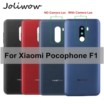 Za Xiaomi PocoPhone F1 Pokrovček za Baterijo Nazaj Stanovanj Zadnja Vrata Primeru+Objektiv Kamere za Xiaomi F1 Pokrovček Baterije Zamenjava