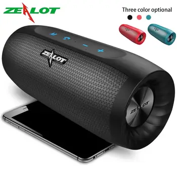 ZEALOT S16 Bluetooth Zvočnik Prenosni Soundbar Brezžični Prostem High Power Nepremočljiva Subwoofer TF Kartico, Mikrofon Zvočnik колонка