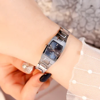 Švicarski Premikanje Volfram Jekla Untrathin Lady Watch Fashin Mini Elegantno Majhno watch vodoodpornost Luksuzni Gledam Ženske