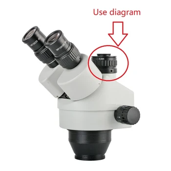 0.35 X Nastavek Objektiva Adapter Poudarek Nastavljiva Kamera Namestitev C Nastavek za Novo Vrsto Trinocular Stereo Mikroskop