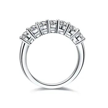 0.7 karat SONA Simulirani kamen Infinity poročni prstani za ženske,poroko pasovih,sterling silver obroči Padec Ladijskega prometa