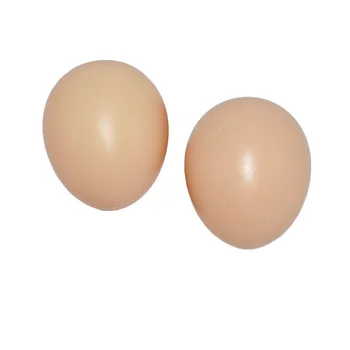 100 kos Valilna Jajca Kokoši Rejo Perutnine Simulacije Ponaredek Plastika Umetna Jajca DIY Barvanje Velikonočnih Jajc Izobraževalne Igrače