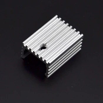 100 kozarcev hladilnega telesa 15*10*20 MM, (srebro) visoke kakovosti radiator preprosto-220 tranzistor in druge posebne