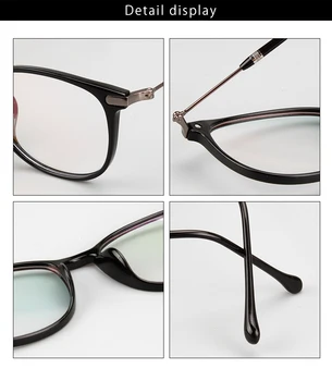 12025 novo TR90 men ' s big lahka teža polno platišča eye glasses pravokotnik okvir moška očala za kratkovidnost očala Rxable 12025