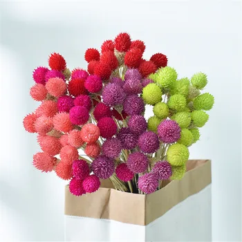 15pcs Vijolično naravne cvetlične šopke posušene šopke divje jagode, sadje šopke