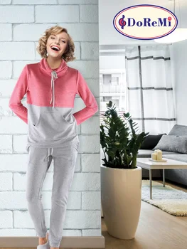 2 Kos Premium Sleepwear za Ženske Pižame Homewear Nightdress - čeveljčki, Mehka, Topla Jopica - Priložnostne Žensko Obleko, Hlač