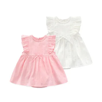 2018 poletje dojenčka obleke za baby girl obleke novorojenčka princesa jumpsuit obleko Baby Dekle Rojstni dan Obleko poročno obleko stranka