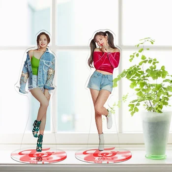 2019 Kpop Dvakrat Standee Dejanje Slika Lutka Nayeon Jungyeon Stoji Namizni Dekor Akril 21 cm