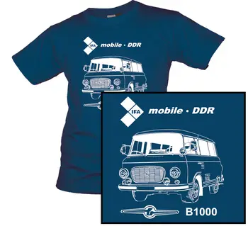 2019 Kul Barkas T-Shirt B1000 Avtobus, Tovornjak Ostalgie F8, F9, Veb Industrieverband Fahrzeugbau Ifa Unisex Tee
