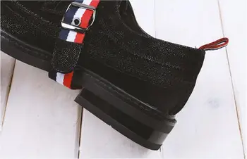 2020 italijanski modni slog zapatillas transpirablest Formalno Pravega Usnja Dihanje moških oxford čevlji Poslovna obutev čevlji