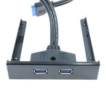 20pin dvojni USB 3.0, matične plošče, kabel nosilca / hub 2 vrata splitter / disketni pogon na sprednji plošči 50 cm najboljše kakovosti