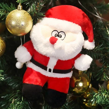 25-80 CM Božič Plišastih Igrač Santa Claus Blazine Xmas Party Dekoracijo Lutke Novo Leto Baby Darila