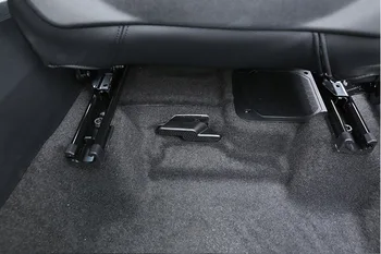2pcs Black Avtomobilski Sedež Vtičnico izstopu Zraka Vent Zaščito Kritje Trim Oprema Za BMW X1 F48 2016-2019 Za BMW 2 Serija F45 F46