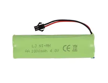 4.8 v 1800mah H-slogu z Visoko zmogljivostjo AA NI-MH rechargeble Baterije za električne igrače igrače RC velikosti 100*28*14 mm