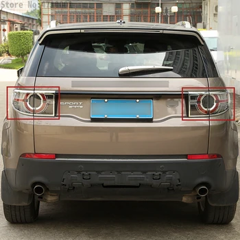 4pcs ABS Chrome Avto Zadaj Rep Lučka Lučka za Kritje Trim Za Land Rover Discovery Šport 2016 2017 Auto Dodatki