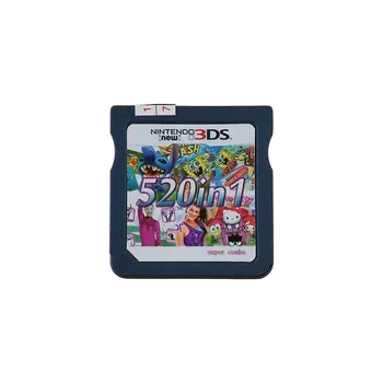 520 Igre v 1 UGOTOVI, da je Igra Paket Sim Super Combo Video Igre Kartuše za Nintendo NDS DS 2DS Novi 3DS