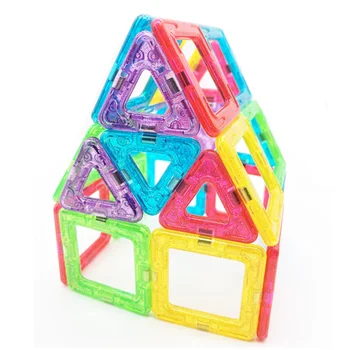 54PCS Mini Magnetni Bloki za Gradnjo Magnetni Oblikovalec Opeke Set Model & Stavbe Igrače Izobraževalne Igrače za Otroke Darila