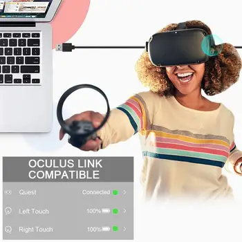 5M VR Podaljšek USB3.0 Stabilno Podatkov Line Tip A, C, USB, Slušalke, Kabel Za Oculus Prizadevanju Povezavo Oculus Rift-S VR Dodatki