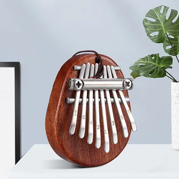 8 Ključni Mini Kalimba Lepe Prst Palec Klavir Marimba Glasbeni Dober Pripomoček Obesek Darilo