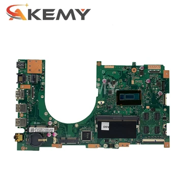 Akemy Q502LA Prenosni računalnik z matično ploščo i5-4210 PROCESOR, 4 GB RAM-a Za Asus Q502 Q502L Q502LA Test mainboard Q502LA motherboard test ok