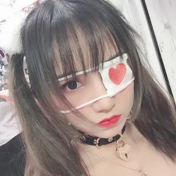 Anime Cosplay Oči Masko Lolita Girls Srčkan Japonski Kopalke Dodatki Kawaii Čipke Nasumice
