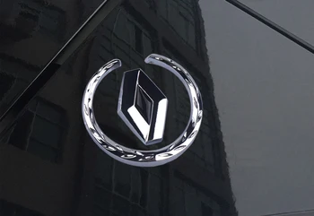 Avto Styling 3D kovinska nalepka Simbol Značko primeru Nalepke Za Renault Megane 2 3 delovna halja Logan Clio Laguna 2 Captur Dodatki